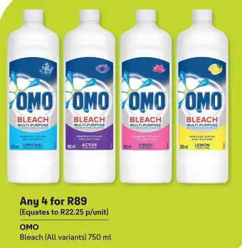 Makro OMO Bleach offer