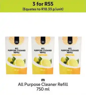 Makro m All Purpose Cleaner Refill offer