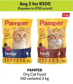 Makro PAMPER Dry Cat Food offer