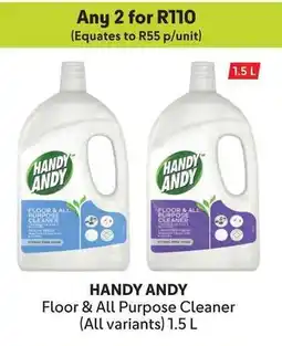 Makro HANDY ANDY Floor & All Purpose Cleaner offer