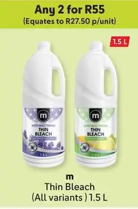 Makro m Thin Bleach offer