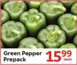 Oxford Freshmarket Green Pepper Prepack offer