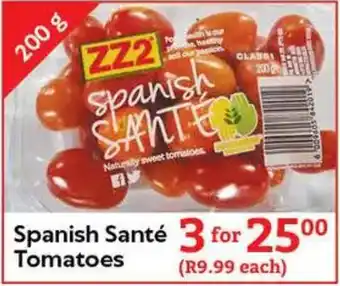 Oxford Freshmarket Spanish Santé Tomatoes offer