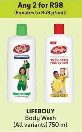 Makro LIFEBOUY Body Wash offer