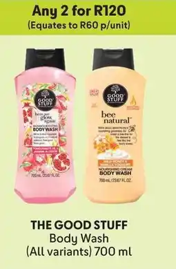 Makro THE GOOD STUFF Body Wash offer