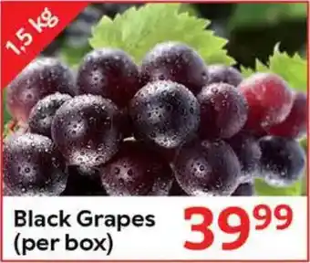 Oxford Freshmarket Black Grapes offer