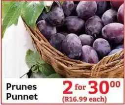 Oxford Freshmarket Prunes Punnet offer