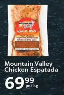 Oxford Freshmarket Mountain Valley Chicken Espatada offer