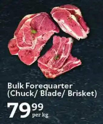 Oxford Freshmarket Bulk Forequarter (Chuck/ Bľade/ Brisket) offer