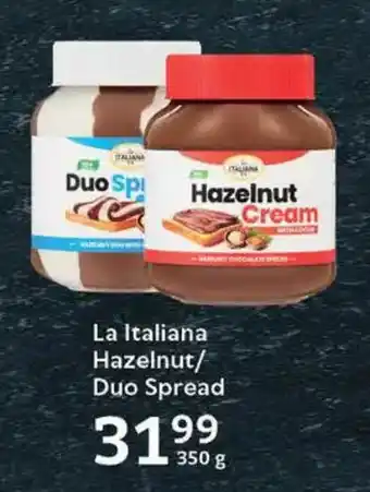 Oxford Freshmarket La Italiana Hazelnut/ Duo Spread offer