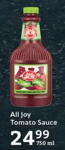 Oxford Freshmarket All Joy Tomato Sauce offer