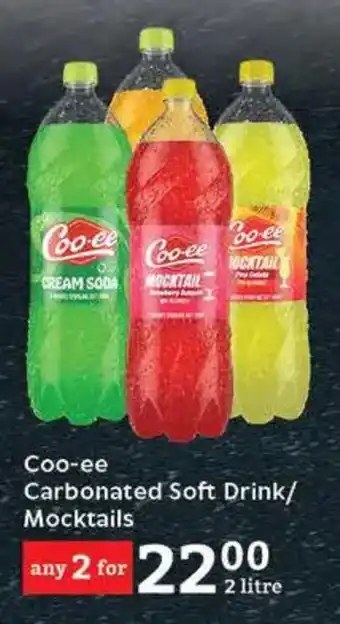 Oxford Freshmarket Coo-ee Carbonated Soft Drink/ Mocktails offer