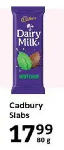 Oxford Freshmarket Cadbury Slabs offer