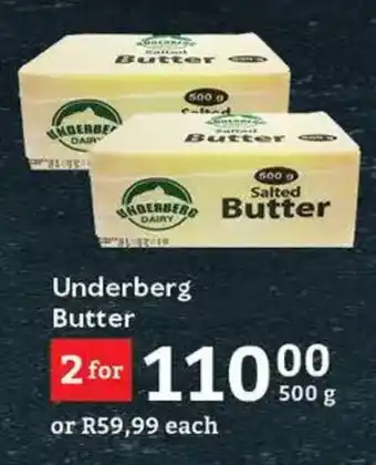 Oxford Freshmarket Underberg Butter offer