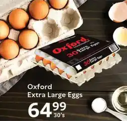 Oxford Freshmarket Oxford Extra Large Eggs offer