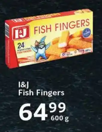 Oxford Freshmarket I&J Fish Fingers offer