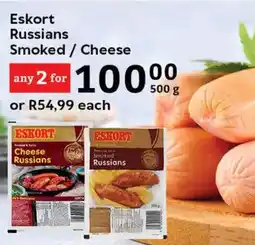 Oxford Freshmarket Eskort Russians Smoked/ Cheese offer