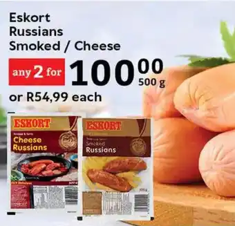 Oxford Freshmarket Eskort Russians Smoked/ Cheese offer