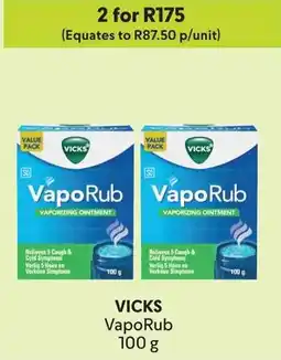 Makro VICKS VapoRub offer