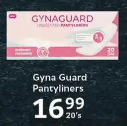 Oxford Freshmarket Gyna Guard Pantyliners offer