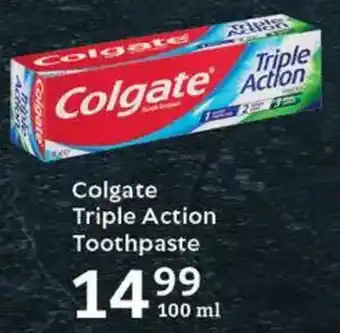 Oxford Freshmarket Colgate Triple Action Toothpaste offer