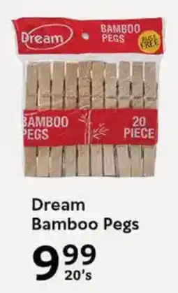 Oxford Freshmarket Dream Bamboo Pegs offer