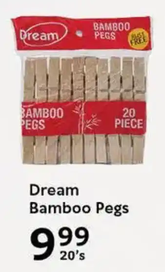 Oxford Freshmarket Dream Bamboo Pegs offer