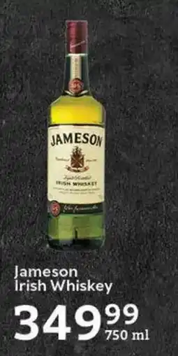 Oxford Freshmarket Jameson Irish Whiskey offer