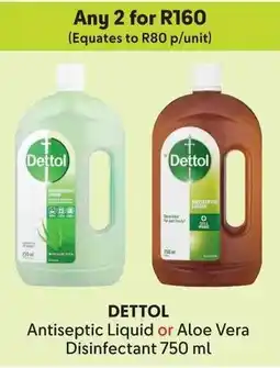 Makro DETTOL Antiseptic Liquid or Aloe Vera Disinfectant offer