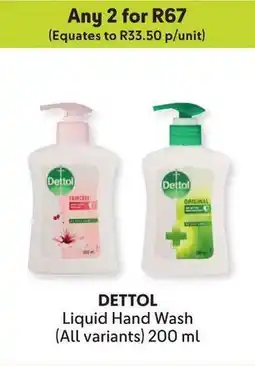 Makro DETTOL Liquid Hand Wash offer