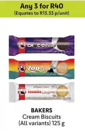 Makro BAKERS Cream Biscuits offer