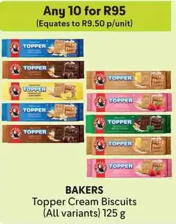 Makro BAKERS Topper Cream Biscuits offer