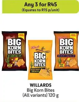 Makro WILLARDS Big Korn Bites offer