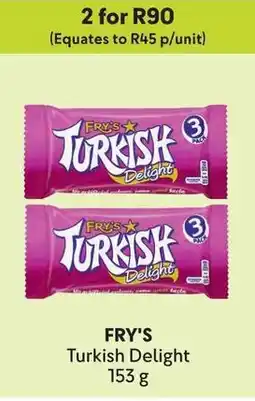 Makro FRY'S Turkish Delight offer