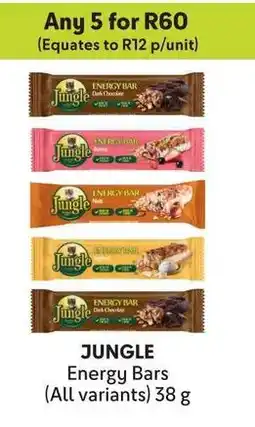 Makro JUNGLE Energy Bars offer