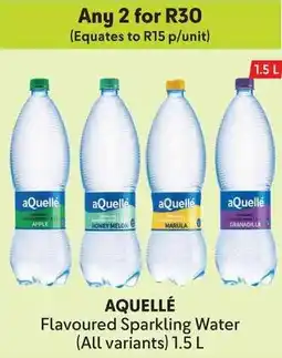 Makro AQUELLÉ Flavoured Sparkling Water offer