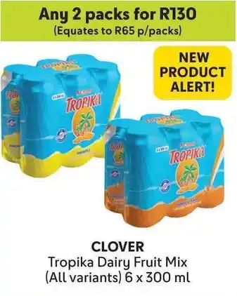 Makro CLOVER Tropika Dairy Fruit Mix offer