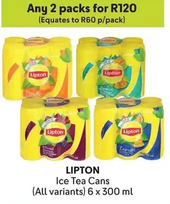 Makro LIPTON Ice Tea Cans offer