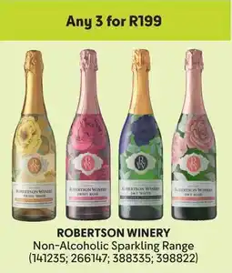 Makro ROBERTSON WINERY Non-Alcoholic Sparkling Range offer