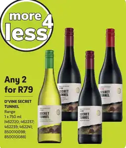 Makro D'VINE SECRET TUNNEL Range offer