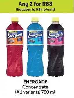 Makro ENERGADE Concentrate offer