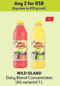 Makro WILD ISLAND Dairy Blend Concentrates offer