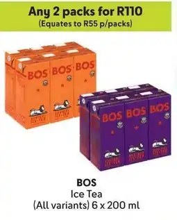 Makro BOS Ice Tea offer