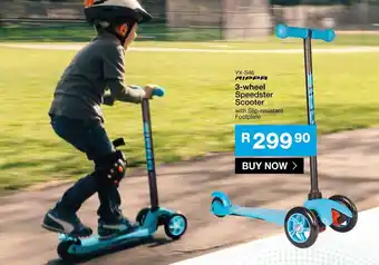 Cash Crusaders YX-S46 Rippa 3-wheel Speedster Scooter offer