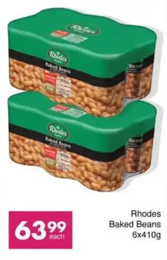 Save Rhodes Baked Beans offer