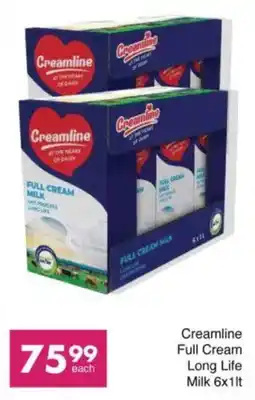 Save Creamline Full Cream Long Life Milk offer