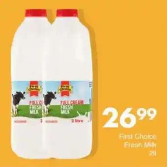 Save First Choice Fresh Milk offer