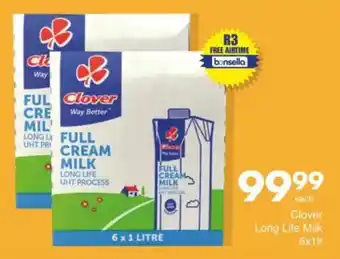 Save Clover Long Life Milk offer