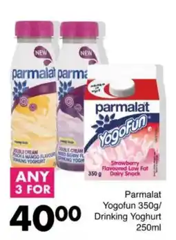 Save Parmalat Yogofun/ Drinking Yoghurt offer