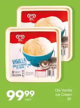 Save Ola Vanilla Ice Cream offer